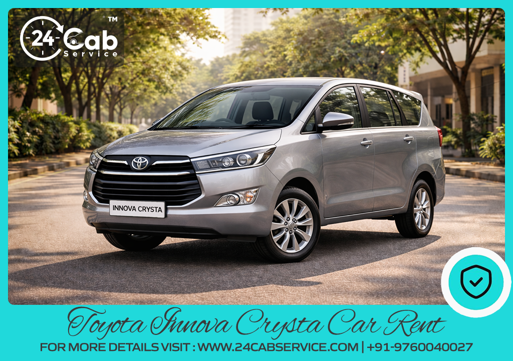 Toyota Innova Crysta Car Rent Near Me in India Toyota Innova Crysta Car Rent Near Me in India